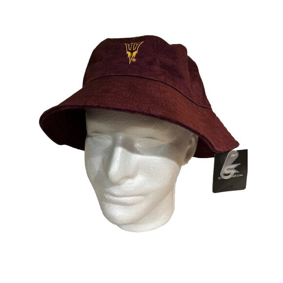 Zephyr Arizona State Sun Devils Bucket Hat Unisex Hawaiian Cotton NEW - Picture 4 of 8